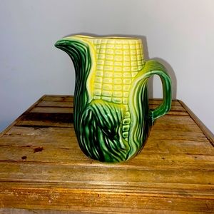 Vintage Stanford Ware Corn Pitcher. Excellent Condition. Measures 7.25" Tall